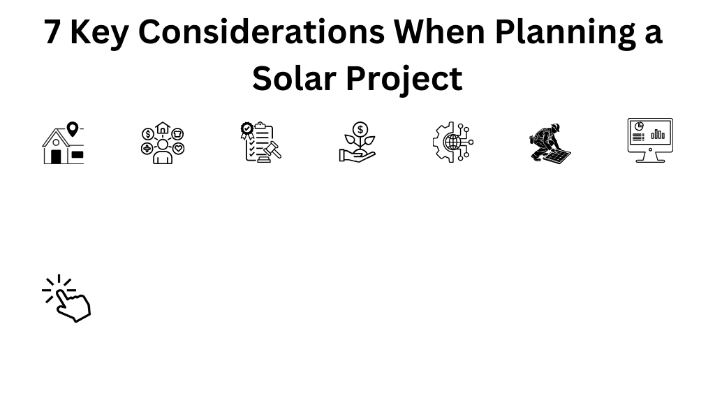 7 Key considerations when planning solar projects.